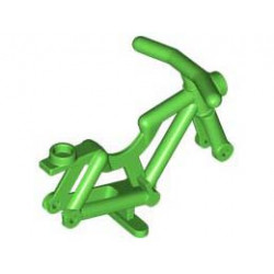 Мини рамка за колело: {ярко зелен}