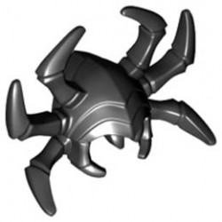Minifigure, Headgear Mask with Six Spider Leg Horns : {черен}