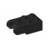 BRICK 2X2 W. CUP FOR BALL: {черен}
