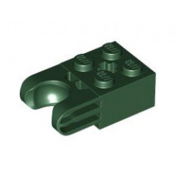 BRICK 2X2 W. CUP FOR BALL: {земно зелен}