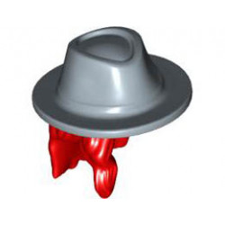MINI WIG, W/ HAT, NO. 32: {ярко червен}