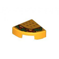 CIRCLE TILE 1X1 1/4, NO. 31: {огнено жълто-оранжев}