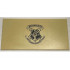 Tile 8 x 16 with Bottom Tubes with Hogwarts Crest Pattern (First Version with Error TITILLANDOS): {тухлено жълт}