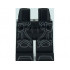 Hips and Legs with Dark Bluish Gray Armor Pattern (Batman): {черен}
