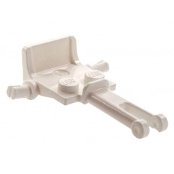 Minifigure, Utensil Wheelchair Racer Seat: {бял}