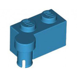 HINGE 1X2 UPPER PART: {тъмно небесносин}