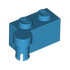 HINGE 1X2 UPPER PART: {тъмно небесносин}