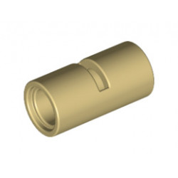 Тръба с двойна дупка Ø4.85: {тухлено жълт}