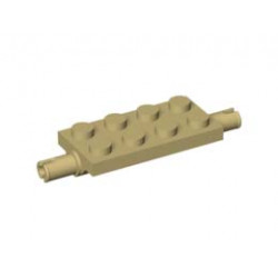 WHEEL SUSPENSION 2X4 W/ SNAP: {тухлено жълт}