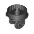 FLEX JOINT, FEMALE, W/ DIA. 4.85 SNAP: {черен}