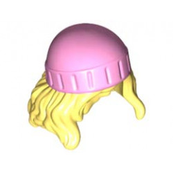 MINI WIG, W/ HAT, NO. 31: {студено жълт}