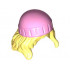 MINI WIG, W/ HAT, NO. 31: {студено жълт}