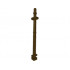 Boat, Mast 2 x 2 x 20 with Holes - Side Aligned x shape Axle Hole : {тъмно кафяв}