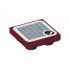 FLAT TILE 2X2, INV., W/ STICKER NO. 135: {нов тъмно червен}