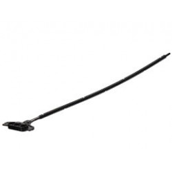 Rip Cord 5 x 23 Round Profile, Raised Handle Edge: {черен}