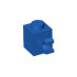 BRICK 1X1 W/ HOLDER, VERTICAL: {ярко син}
