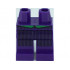 Hips and Legs with Black Pinstripes, Green Vest Tails Pattern (Joker): {светло виолетов}