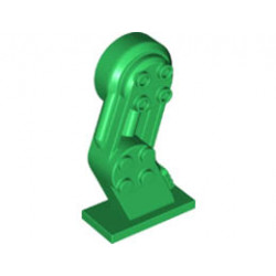 Large Figure Leg Left with Pin: {тъмно зелен}