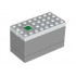 Electric 9V Battery Box Powered Up Bluetooth HUB with Light Bluish Gray Bottom : {бял}