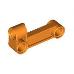 Техническа ъглова греда 4х2 90 градуса с дупка o4.8 мм: {ярко оранжев}