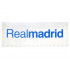 Tile, Modified 6 x 16 with Studs on Edges with Blue Realmadrid Pattern: {бял}