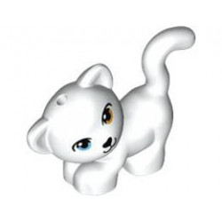 CAT, W/ 1.5 HOLE, NO. 24: {бял}