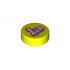 FLAT TILE 1X1, ROUND, NO. 179: {пъстро жълт}