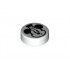 FLAT TILE 1X1, ROUND, NO. 208: {бял}