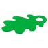 Minifigure Cape Cloth, Oak Leaf - Spongy Stretchable Fabric: {тъмно зелен}