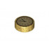 FLAT TILE 1X1, ROUND, NO. 185: {топло златист}