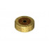 FLAT TILE 1X1, ROUND, NO. 188: {топло златист}