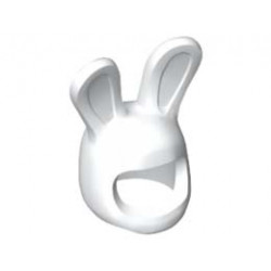 MINI BUNNY HEAD: {бял}