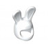 MINI BUNNY HEAD: {бял}