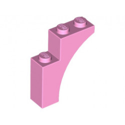 Тухличка с дъга 1X3X3 : {светло пурпурен}