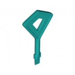 KEY W/ 3.2 SHAFT NO. 2: {ярко синьо-зелен}