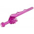 Minifigure, Weapon Sword Hilt with Crystal Shard: {прозрачен умерено червеникаво виолетов}