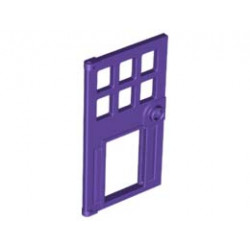 DOOR 4X6, W/ CUT OUT, NO. 1: {светло виолетов}