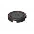 FLAT TILE 2X2, ROUND, NO. 1232: {черен}