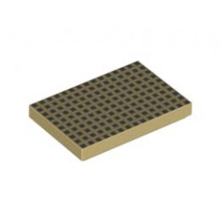 FLAT TILE 2X3, NO. 66: {тухлено жълт}