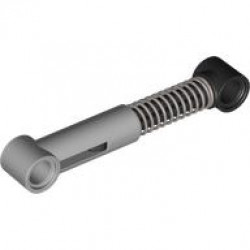 Technic, Shock Absorber 6.5L - Soft Spring, Tight Coils: {умерено каменно сив}
