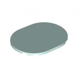 TILE 6X8, CIRCLE, NO. 1: {аквамарин}
