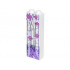 Brick 1 x 2 x 5 with White Birch Trees, Dark Pink Leaves, and Lavender, Medium Lavender, and Dark Purple Foliage Pattern: {бял}
