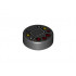 FLAT TILE 1X1, ROUND, NO. 187: {черен}