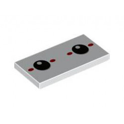 FLAT TILE 2X4, NO. 264: {бял}