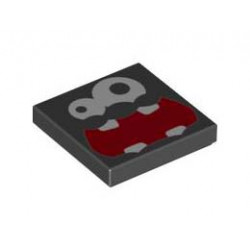 FLAT TILE 2X2, NO. 647: {черен}