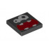 FLAT TILE 2X2, NO. 647: {черен}