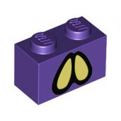 BRICK 1X2, NO. 88: {светло виолетов}