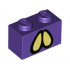 BRICK 1X2, NO. 88: {светло виолетов}