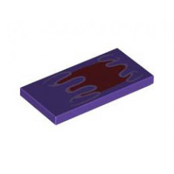 FLAT TILE 2X4, NO. 270: {светло виолетов}