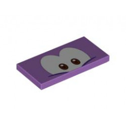 FLAT TILE 2X4, NO. 269: {умерено лавандулов}